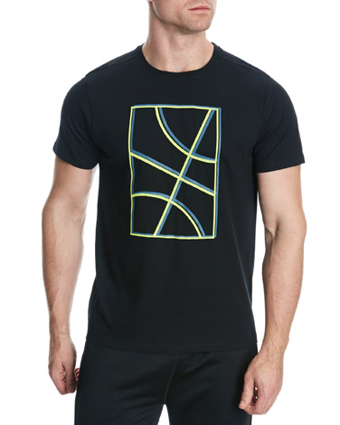 Xlr8 Cotton Blend Printed T-Shirt